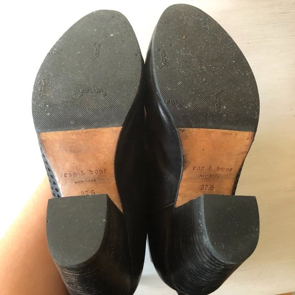 rag & bone Classic Newbury perforated leather boot - Picture 8 of 13